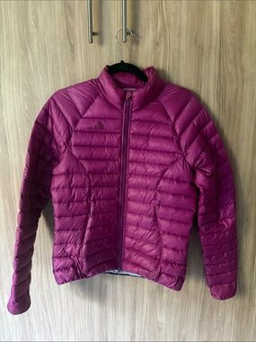 West comb Women's Magenta Lightweight Packable Puffer Jacket